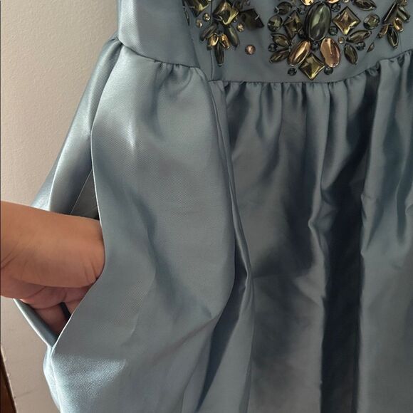 ✨NWT✨ Adrianna Papell Beaded Sleeveless Dress Size 8 - Picture 6 of 9